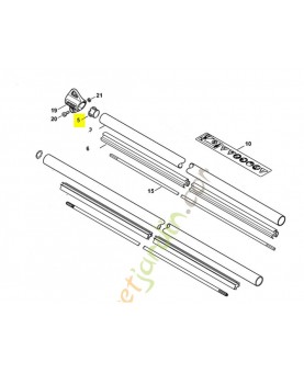 Bouchon 4137-711-2101. Pièce de rechange Sithl / Vicking