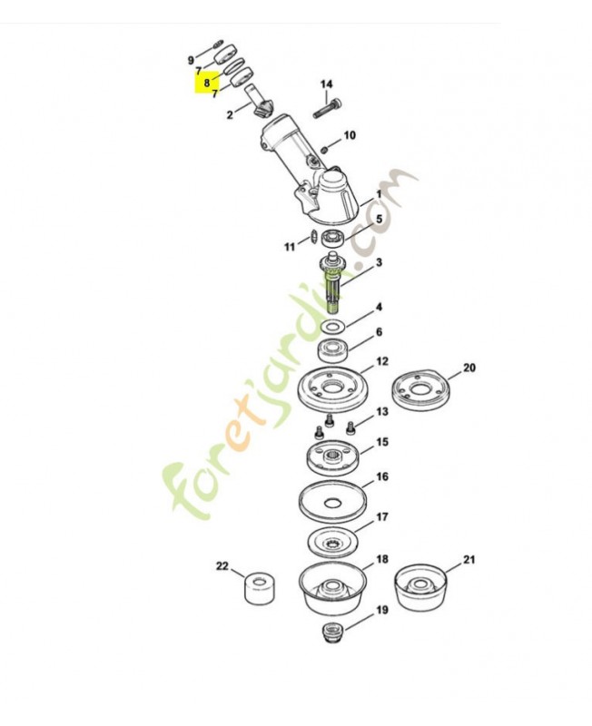 Douille d'ecartement Douille d'ecartement