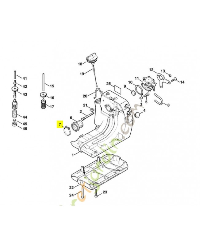 Collier de serage 36x5 9771-021-2620 stihl