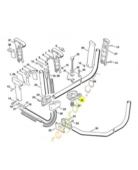 Monture serrage inferieure