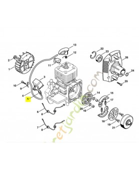 Douille de protection 0000-989-1010. Pièce de rechange Sithl