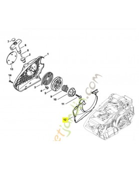 Segment 1146-084-7800. Pièce de rechange Sithl / Vicking