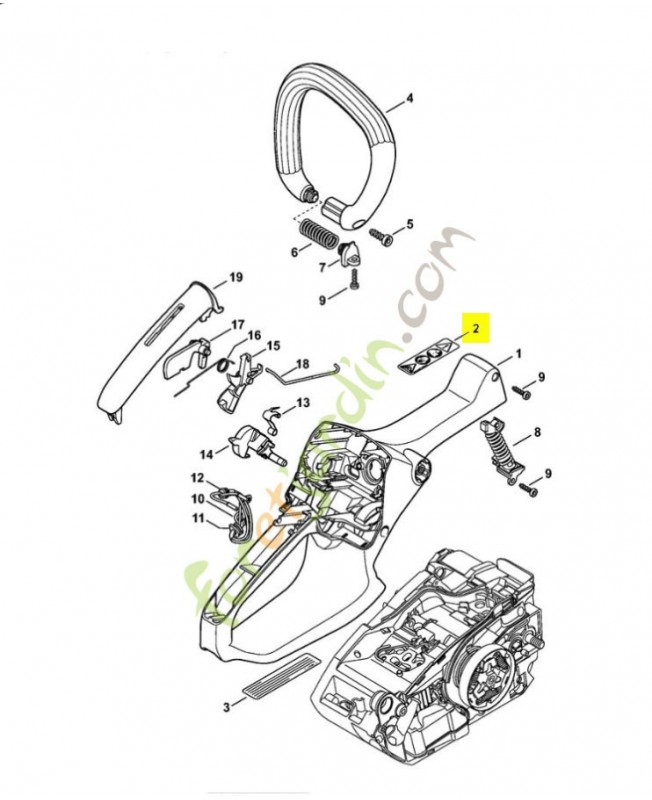 Pictogramme avertissement 0000-967-7258. Pièce détachée Stihl / Vicking Pictogramme avertissement 0000-967-7258. Pièce détachée Stihl / Vicking