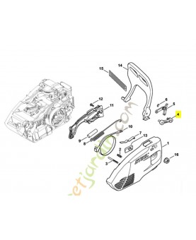 Pièce intercalaire 1129-640-5000. Pièce de rechange Sithl 