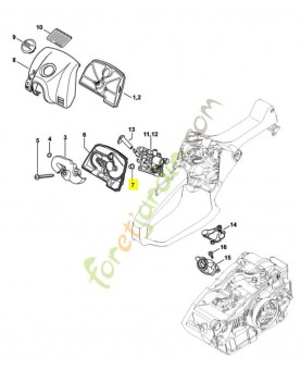 Rivet 9416-868-6531. Pièce de rechange Sithl / Vicking