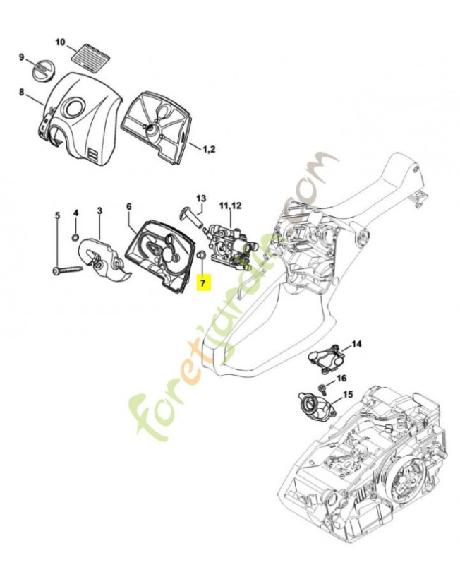 Rivet 9416-868-6531. Pièce de rechange Sithl / Vicking Rivet 9416-868-6531. Pièce de rechange Sithl / Vicking