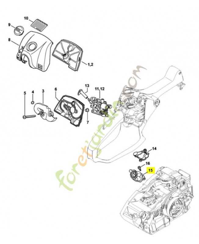 Coude 1146-140-2500. Pièce de rechange Sithl / Vicking