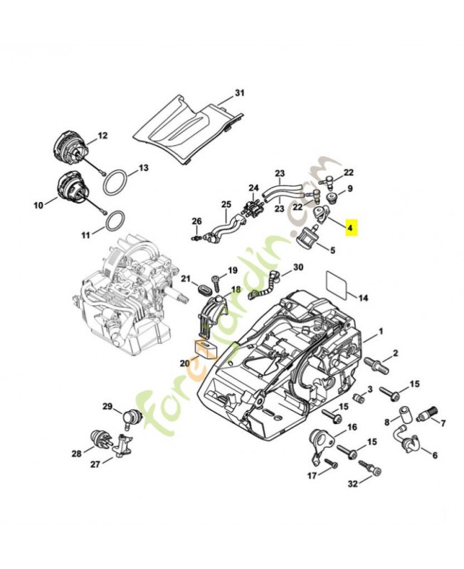 Tuyau 1146-358-7700. Pièce de rechange Sithl / Vicking Tuyau 1146-358-7700. Pièce de rechange Sithl / Vicking