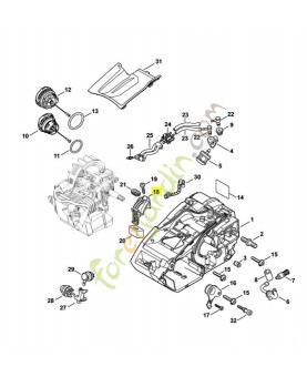 Butée 1146-792-9400. Pièce détachée Stihl / Vicking