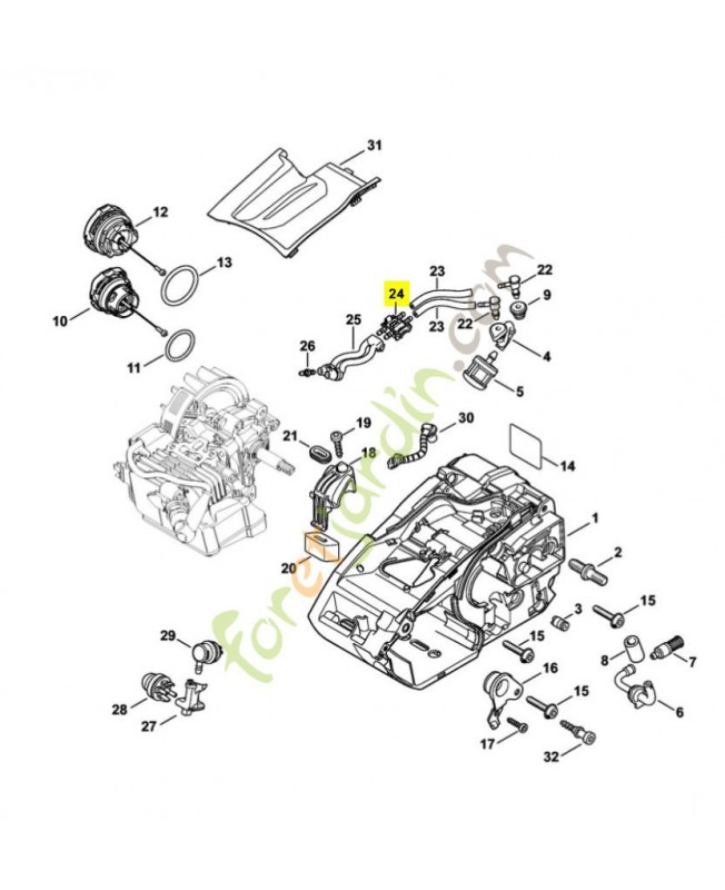 Pièce de raccordement 1146-353-2702. Pièce de rechange Sithl / Vicking Pièce de raccordement 1146-353-2702. Pièce de rechange Sithl / Vicking