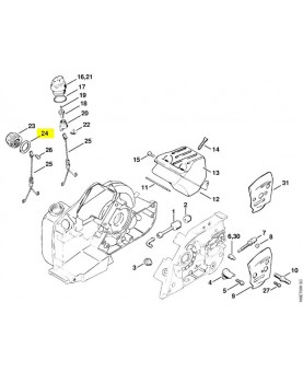 Anneau de joint 0000-992-6305. Pièce détachée Stihl / Vicking