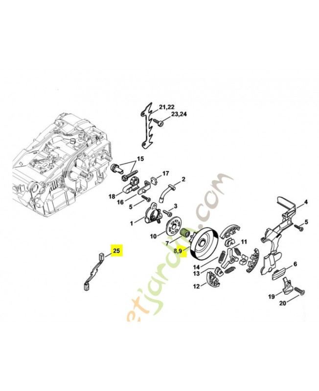Pignon 3/8-6 dts 1146-640-2006. Pièce de rechange Sithl / Vicking Pignon 3/8-6 dts 1146-640-2006. Pièce de rechange Sithl / Vicking