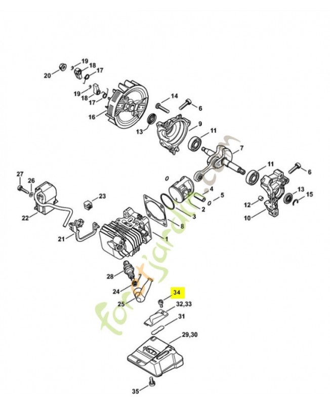 Vis taraud m 4x9,6 9039-475-0656. Pièce de rechange Sithl / Vicking Vis taraud m 4x9,6 9039-475-0656. Pièce de rechange Sithl / Vicking