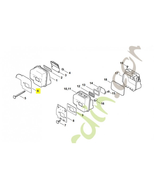 Tole de refroidissement 1130-141-3200. Pièce détachée Stihl / Vicking Tole de refroidissement 1130-141-3200. Pièce détachée Stihl / Vicking