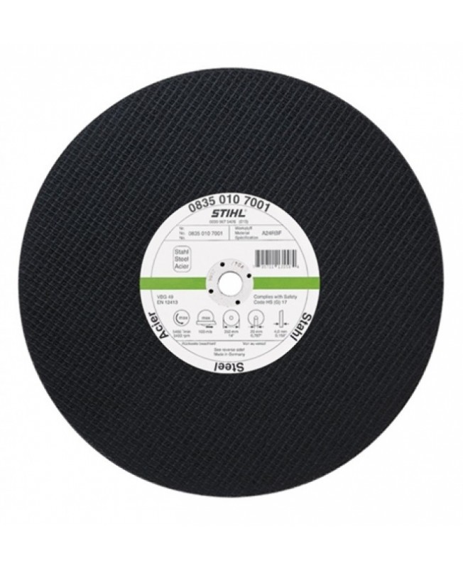 Disque à découper en résine synthétique