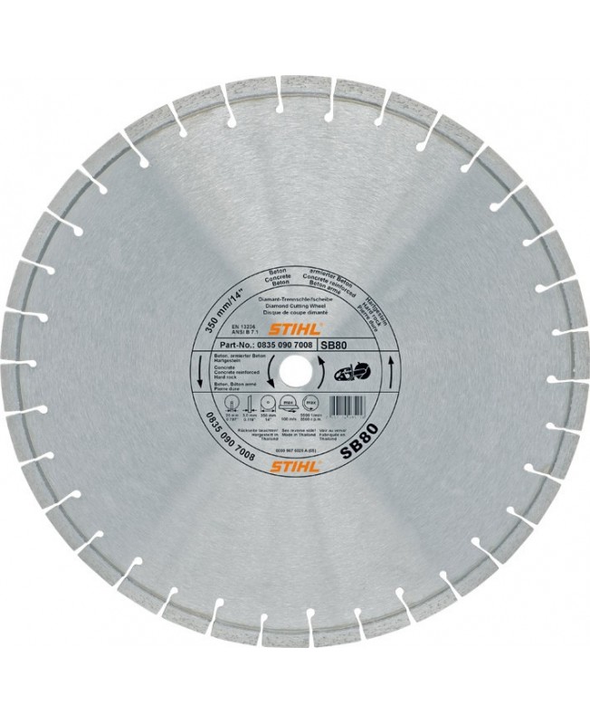 Disque diamanté Pierre dure/Béton  STIHL