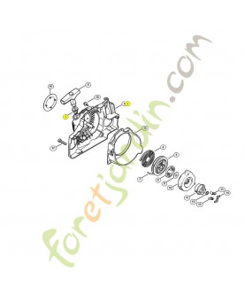Carter du lanceur Stihl Réf 1130-080-1809