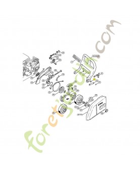 Rondelle 1141-162-9401. Pièce de rechange Sithl / Vicking