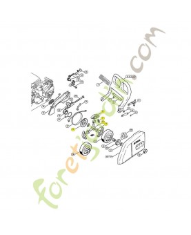 Embrayage 1123-160-2050 stihl