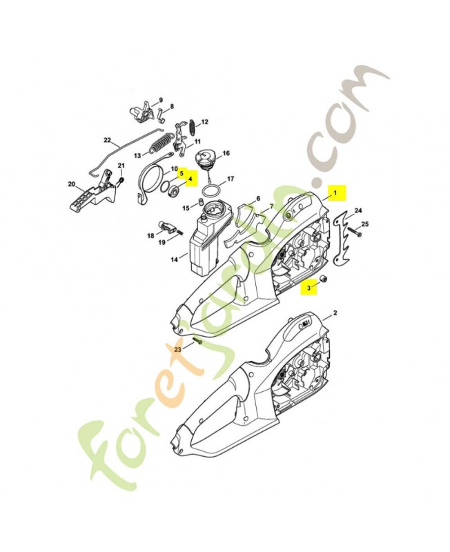 Carter de poignee Carter de poignee