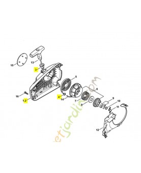 repère 2.3 et 4 carter