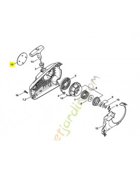 Plaque matricule ms 193c