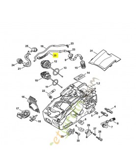 tuyau 1137-358-7703 stihl