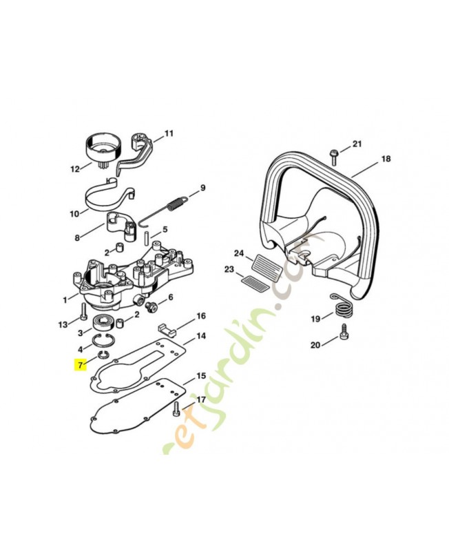 Anneau securite 14 x 1