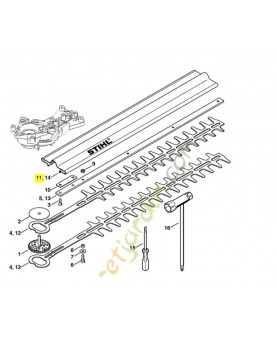 Protege couteau 450mm