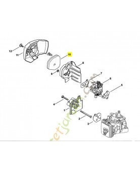 Filtre a air 4242-120-1800. Pièce de rechange Sithl