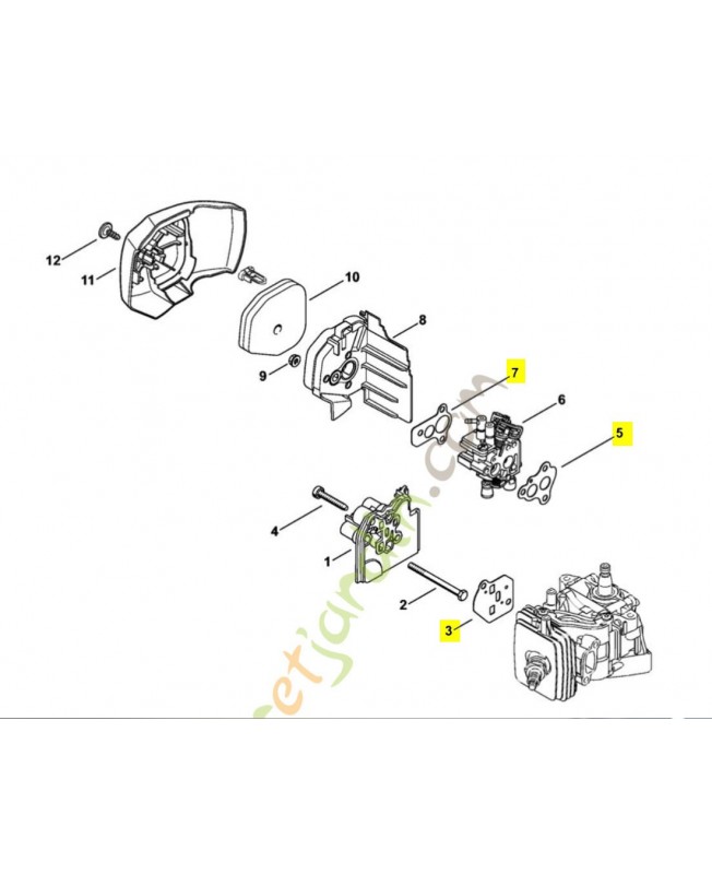 Jeu de joints moteur