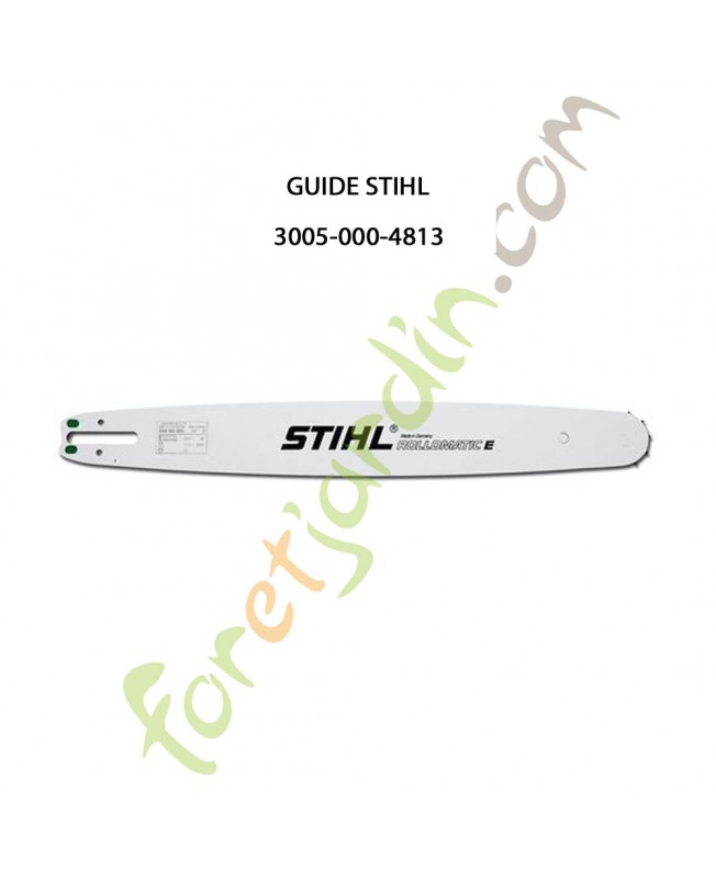 Guide chaine tronconneuse 40 CM Stihl 3005-000-4813 en stock