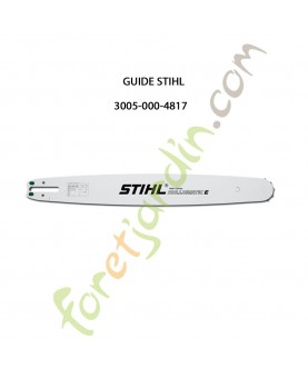 Guide chaine tronconneuse 45 CM Stihl 3005-000-4817 en stock