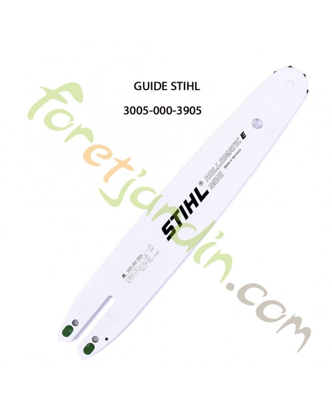 guide chaine tronconneuse Stihl coupe 30 cm