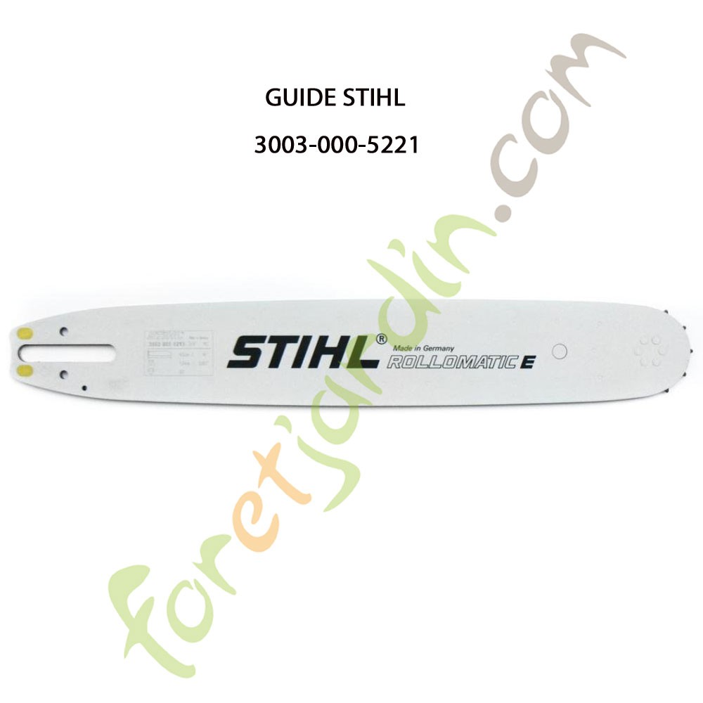 Guide chaine tronconneuse 50 CM Stihl 3003-000-5221