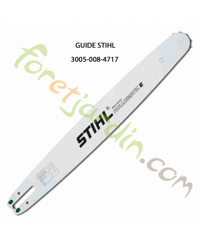 Guide Stihl 45 cm 68 maillons pas de 325 jauge 1.6 mm pour stihl   Guide Stihl 45 cm 68 maillons pas de 325 jauge 1.6 mm pour stihl