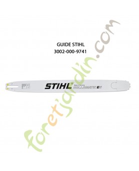 GUIDE CHAINE TRONCONNEUSE 75 CM STIHL 3002-000-9741