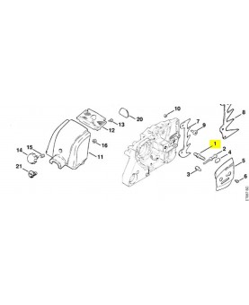 Vis de tension Stihl Réf 1118-664-1600- Pièce détachée Stihl / Vicking