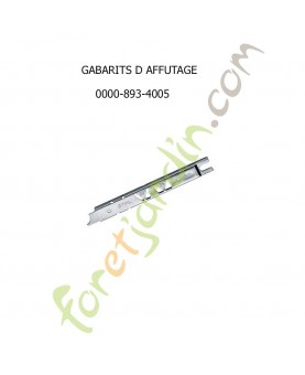 Gabarit d'affûtage Stihl réf. 0000-893-4005