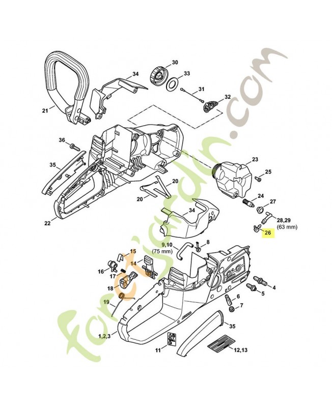 Raccord 4226-122-3900. Pièce de rechange Sithl / Vicking