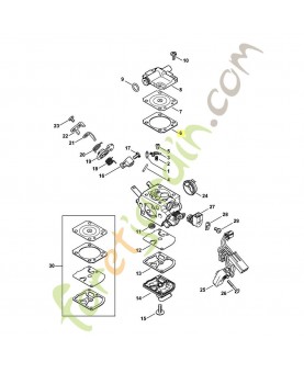 Repère 8 Joint Joint 1145-129-0900. Pièce détachée Stihl / Vicking stihl