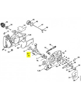 Repères 21 et 22 Vilebrequin