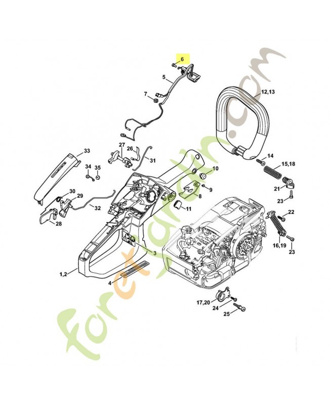 Vis cylindrique is-m 4x8 9022-319-0340. Pièce de rechange Sithl / Vicking Vis cylindrique is-m 4x8 9022-319-0340. Pièce de rechange Sithl / Vicking