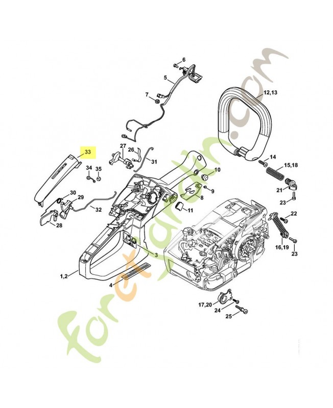 Monture de poignée 1145-791-0601