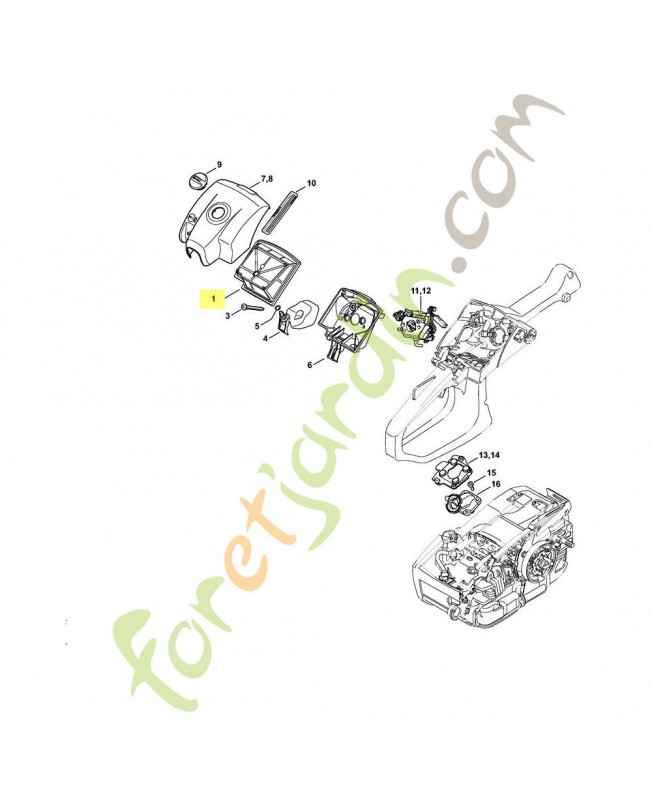 Filtre a air 1145-140-4403. Pièce détachée Stihl / Vicking Filtre a air 1145-140-4403. Pièce détachée Stihl / Vicking