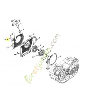 Plaque matricule ms 201tc