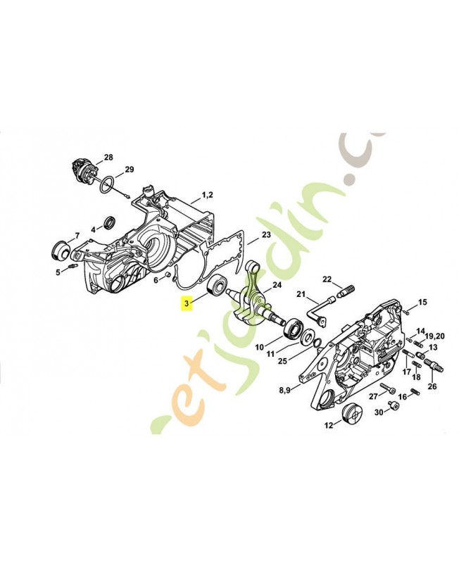 Roulem.rainure bille 16x35x11 Roulem.rainure bille 16x35x11