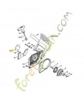 Plaque matricule ms 362c