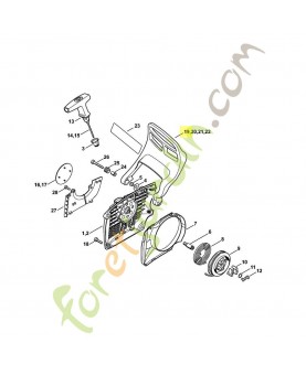 protège main 1140-792-4902. Pièce détachée Stihl / Vicking