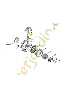 Rivet 6,5x0,5x8,8 Stihl réf. 9416-868-6650